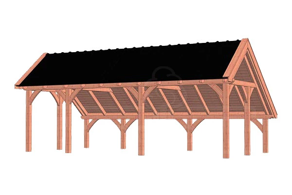 Trendhout Douglas Kapschuur De Hoeve XL 815 x 440 cm - Afbeelding 1