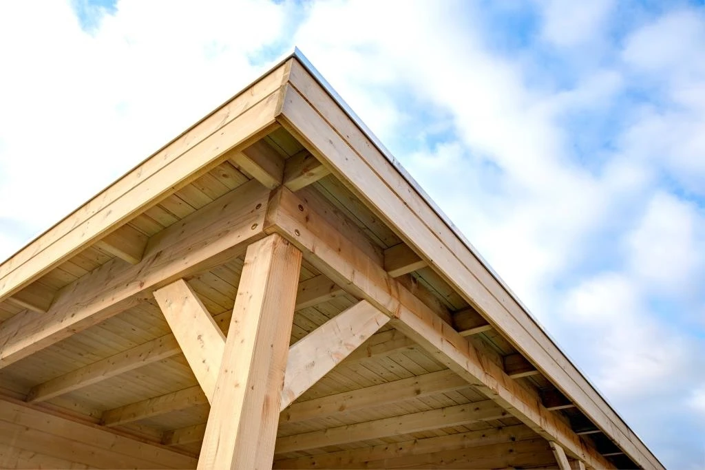 Vuren Tuinhuis Tapuit 300 x 300 cm - Afbeelding 2