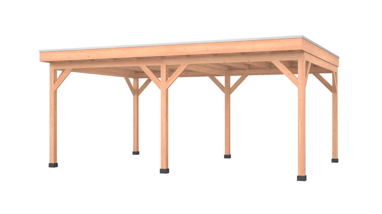 Douglas overkapping, 600 x 400, Westwood Comfort - Afbeelding 1