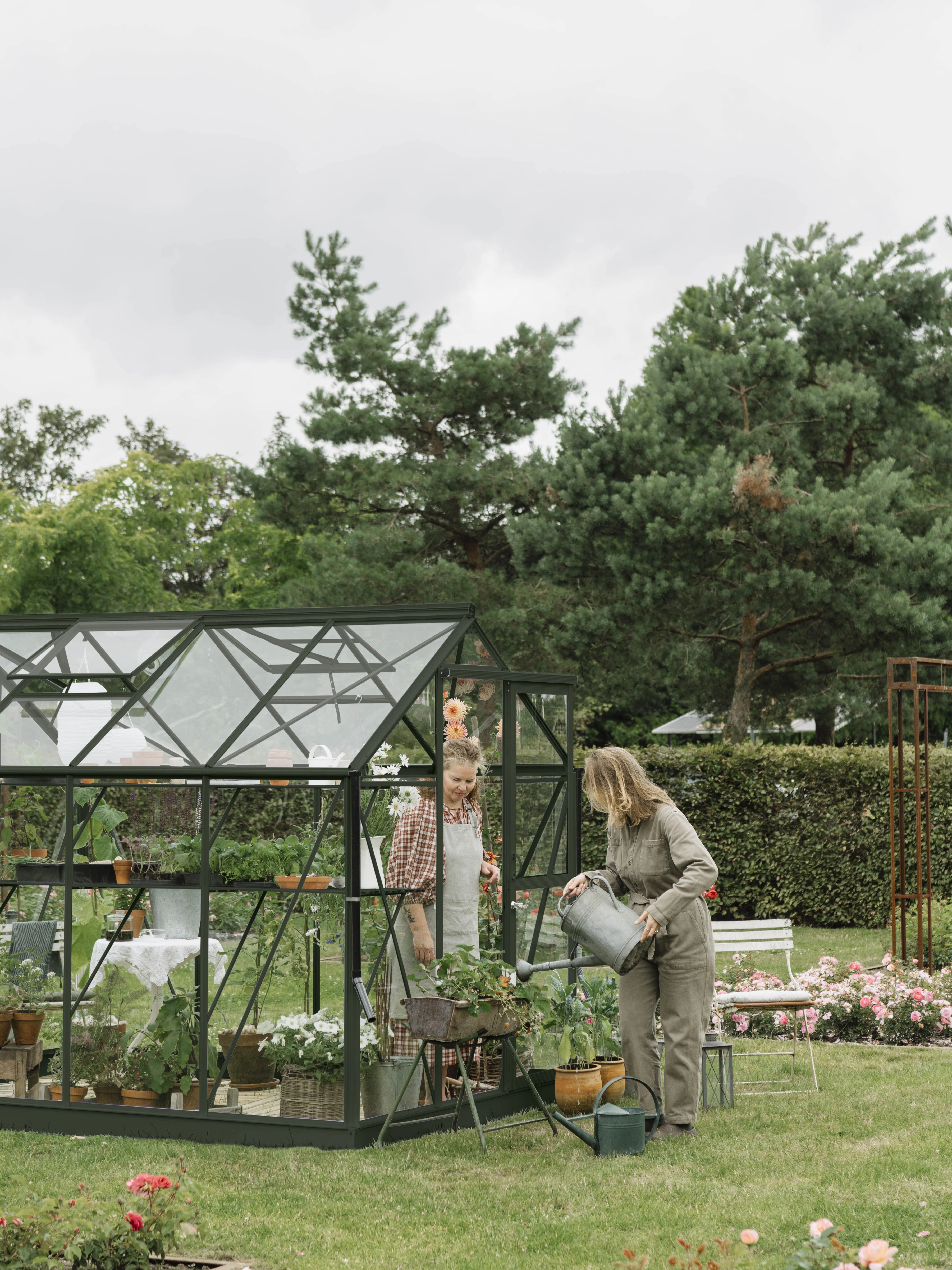 Royal Well Tuinkas Mary IV Groengrijs - Afbeelding 1