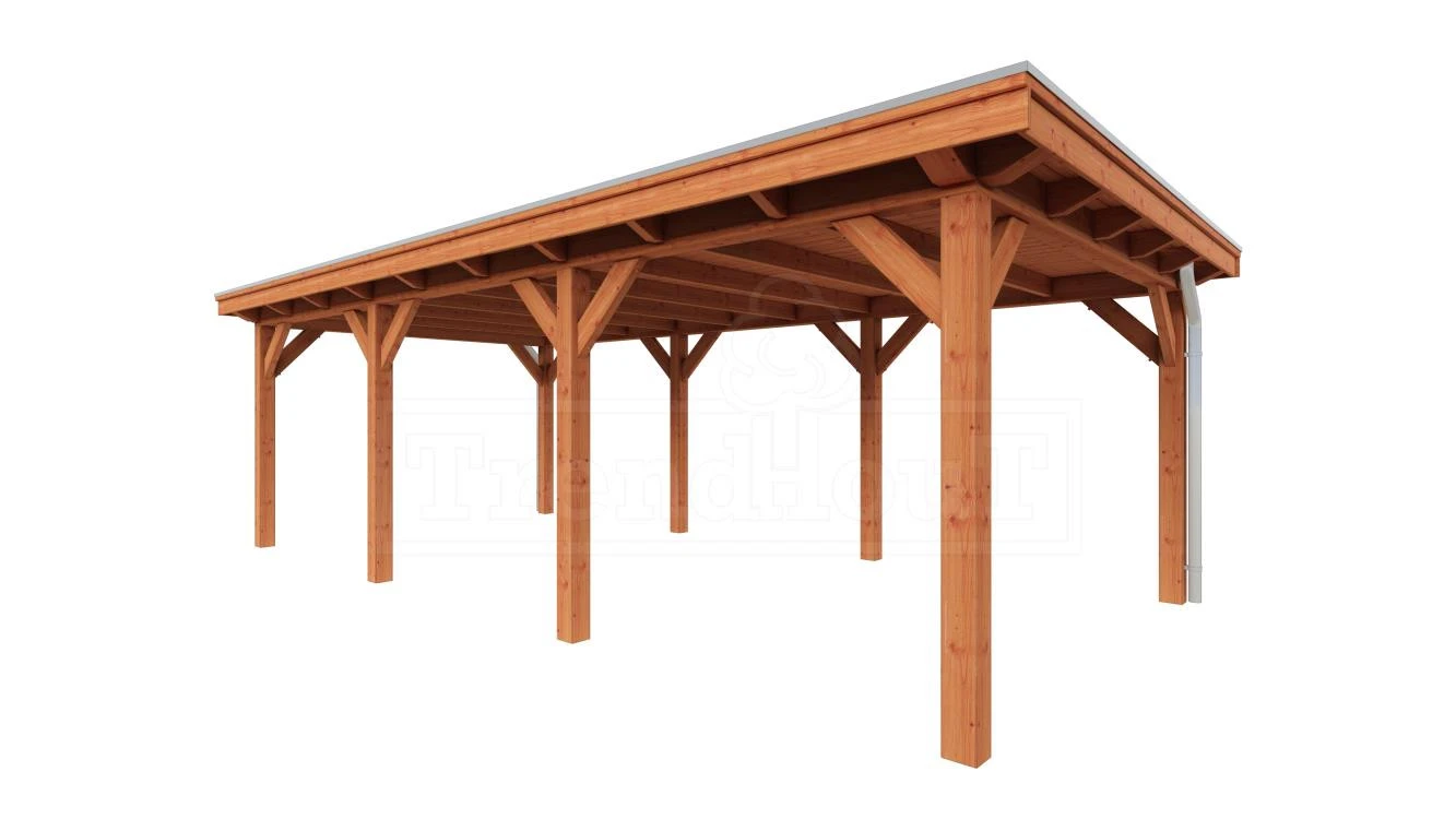 Trendhout Douglas Overkapping Florence 785 x 425 cm - Afbeelding 1