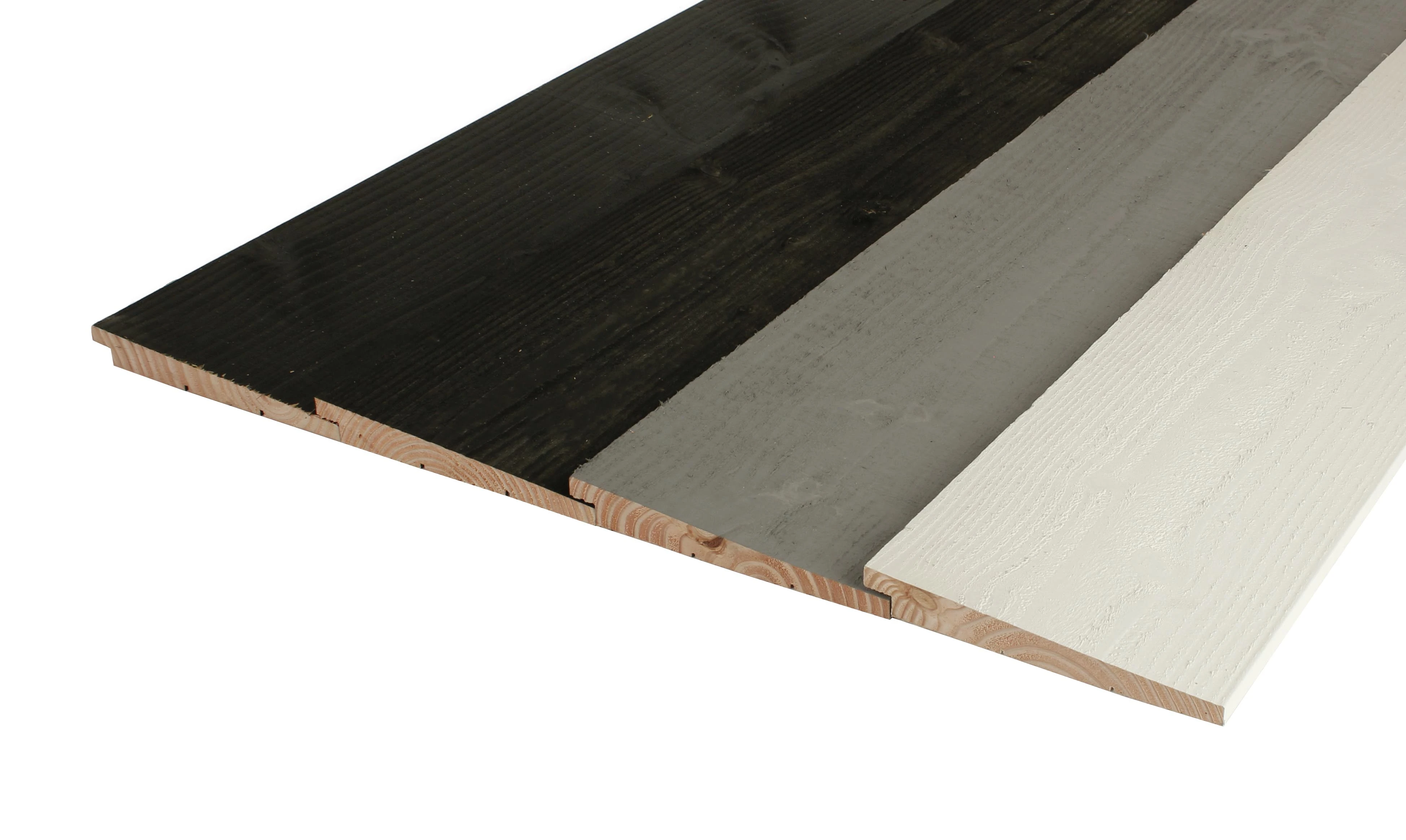 Douglas Zweeds Rabat 2.7 x 19.5 cm (27 x 195 mm) Zwart Geïmpregneerd - Lengte 300 cm - Afbeelding 3