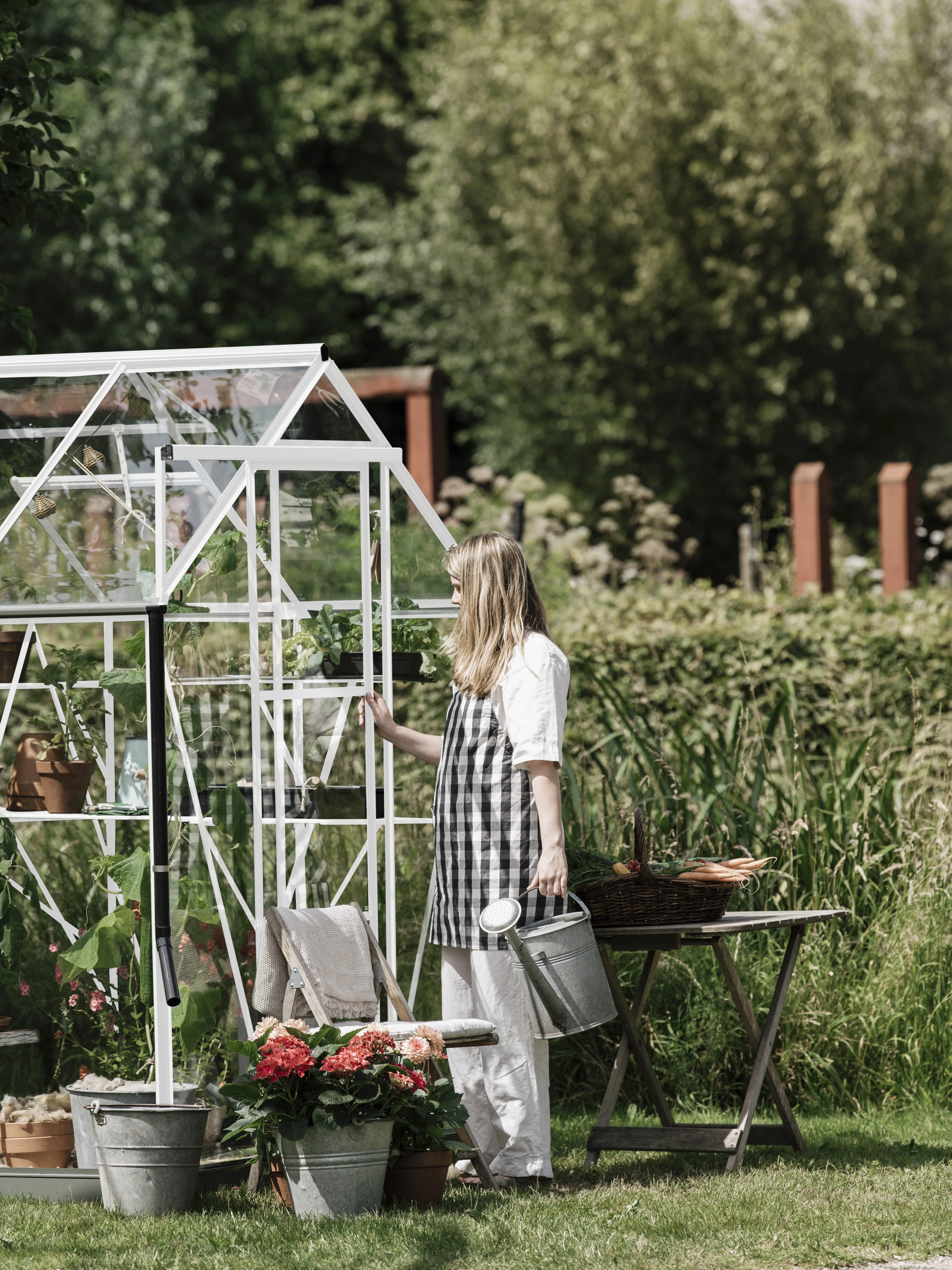 Royal Well Tuinkas Kate V 192 x 436 cm Wit - Afbeelding 1