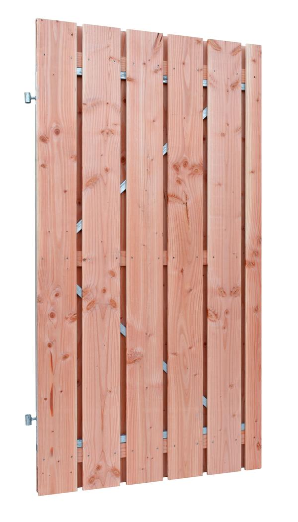 Douglas Geschaafde Poortdeur op Verstelbaar Stalen Frame, 100 x 195 cm - Afbeelding 1