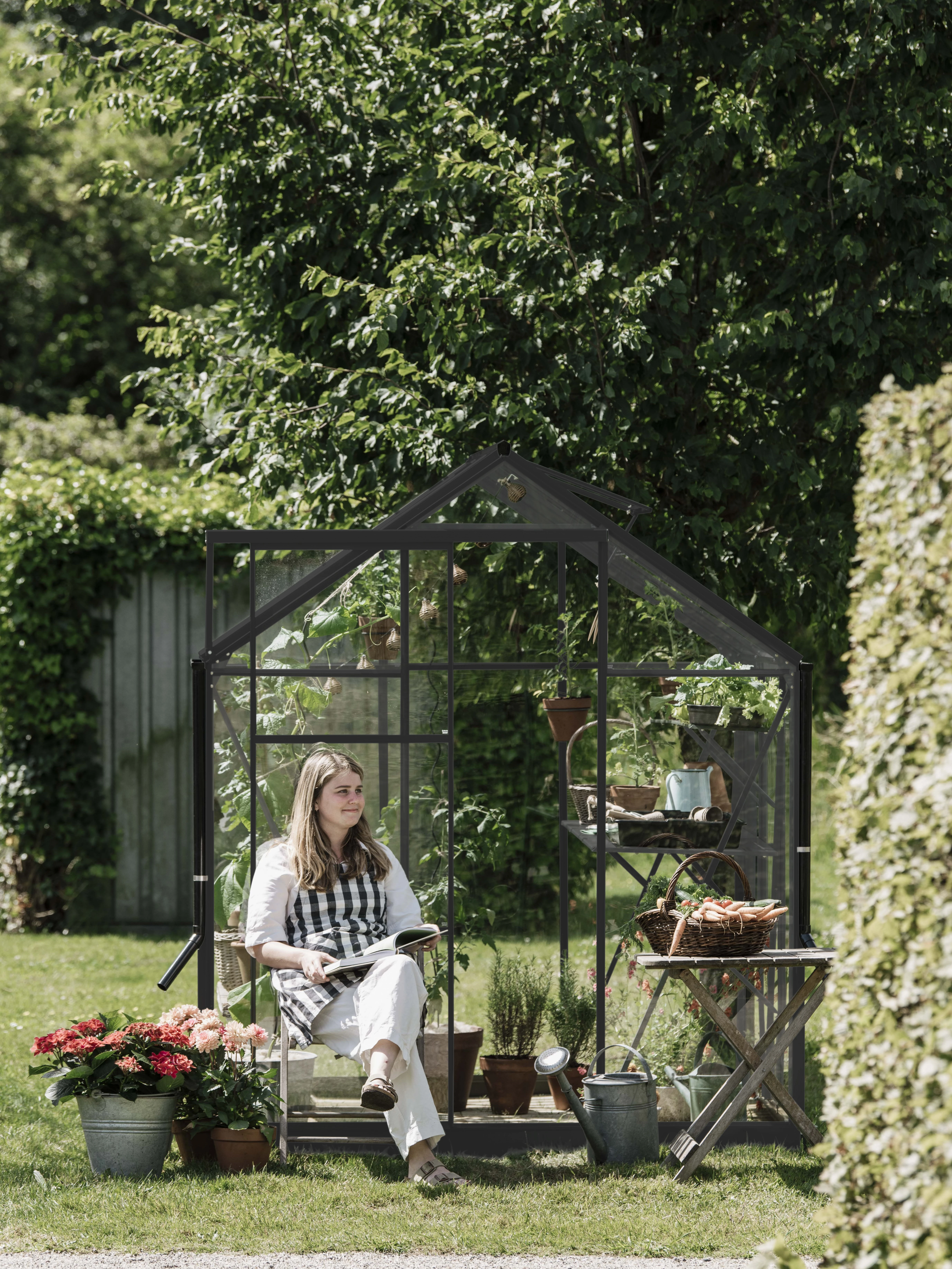 Royal Well Tuinkas Kate III 192 x 314 cm Zwart - Afbeelding 1