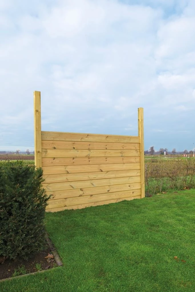 Grenen Blokhutprofielplank 2.8 x 14.5 cm (28 x 145 mm) Geïmpregneerd - Lengte 400 cm - Afbeelding 3