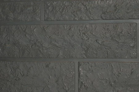 Betonplaat Dubbelzijdig Rotsmotief 3.5 x 36 cm (35 x 360 mm) Antraciet Ongecoat - Lengte 184 cm - Afbeelding 5