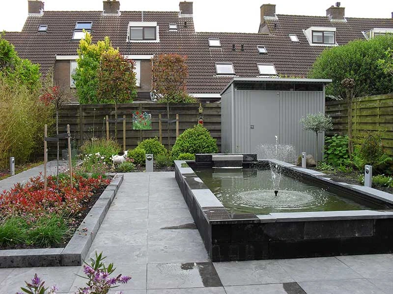 Biohort Berging Avantgarde Enkele Deur Zilver 260 x 260 x 218 cm - Afbeelding 11