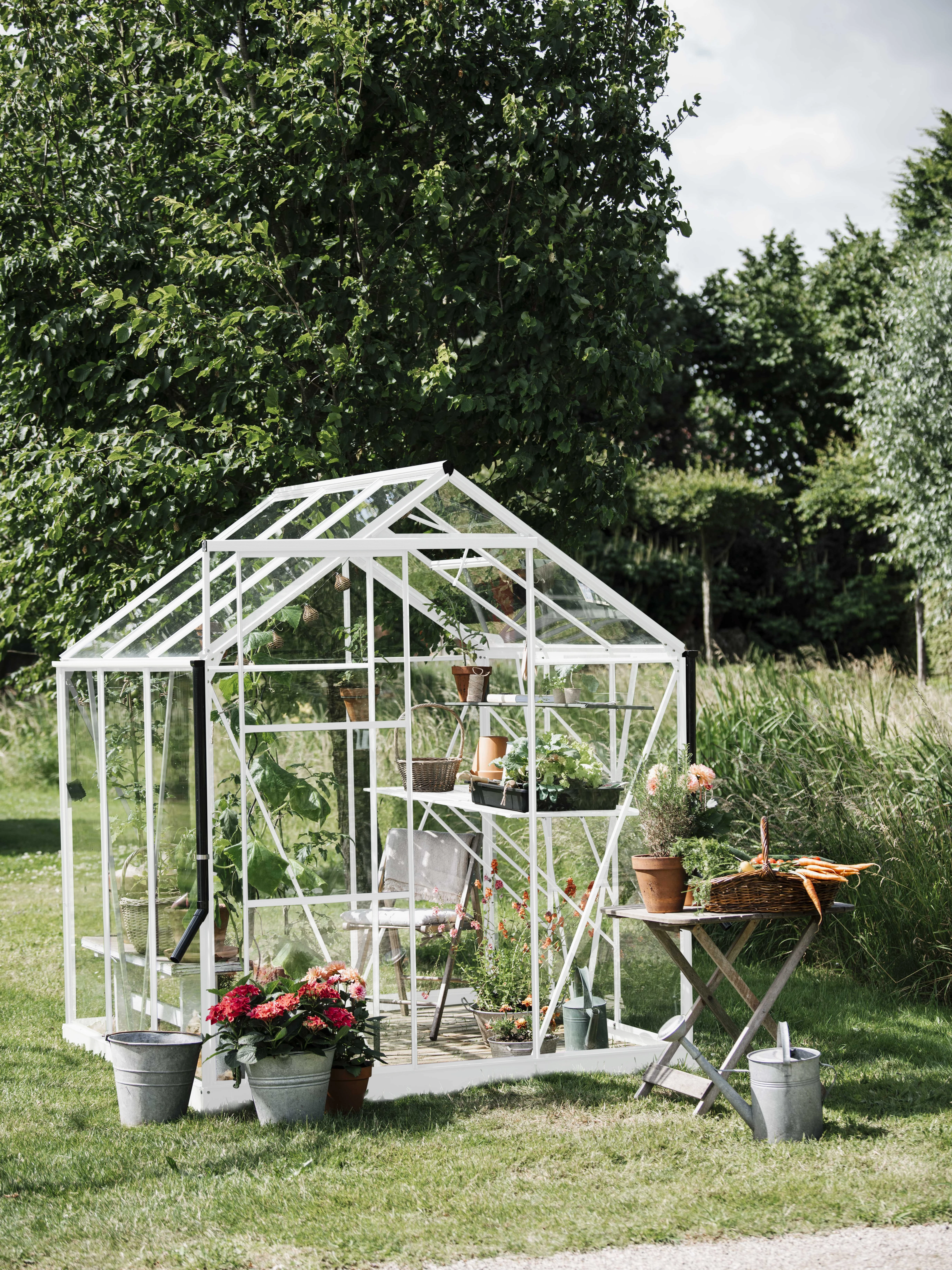 Royal Well Tuinkas Kate I Full Options 192 x 192 cm Wit - Afbeelding 1