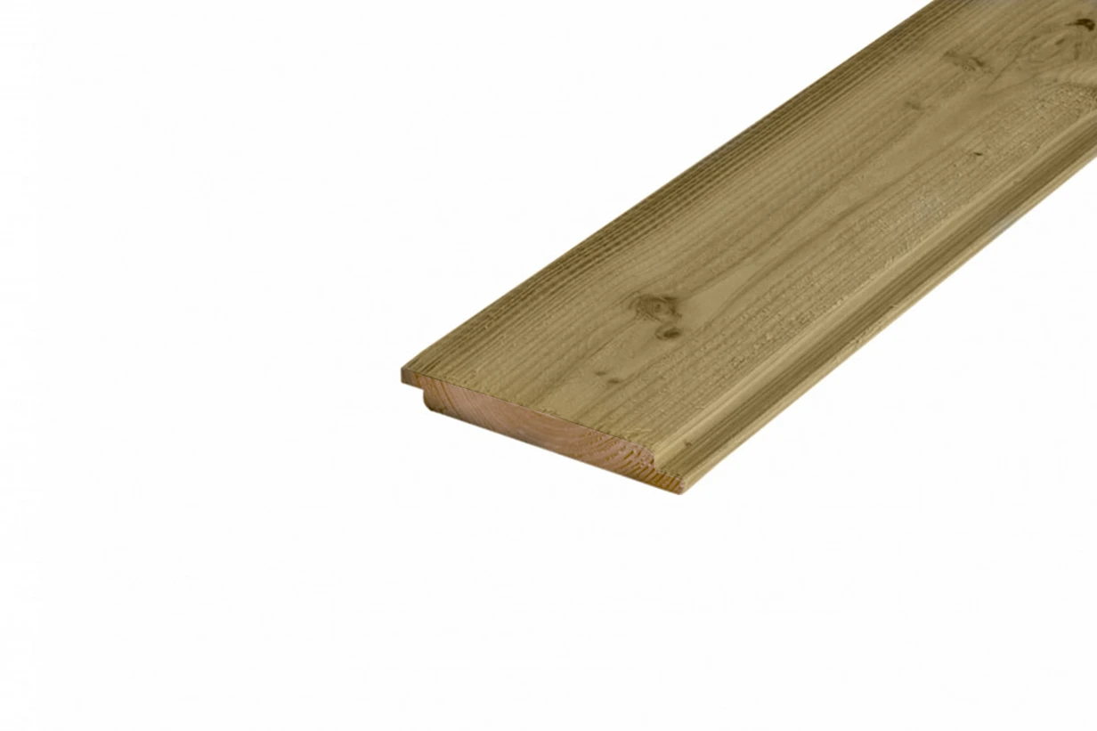 Douglas Halfhoutsrabat 1.8 x 15 cm (18 x 150 mm) Geschaafd Geïmpregneerd - Lengte 300 cm - Afbeelding 3