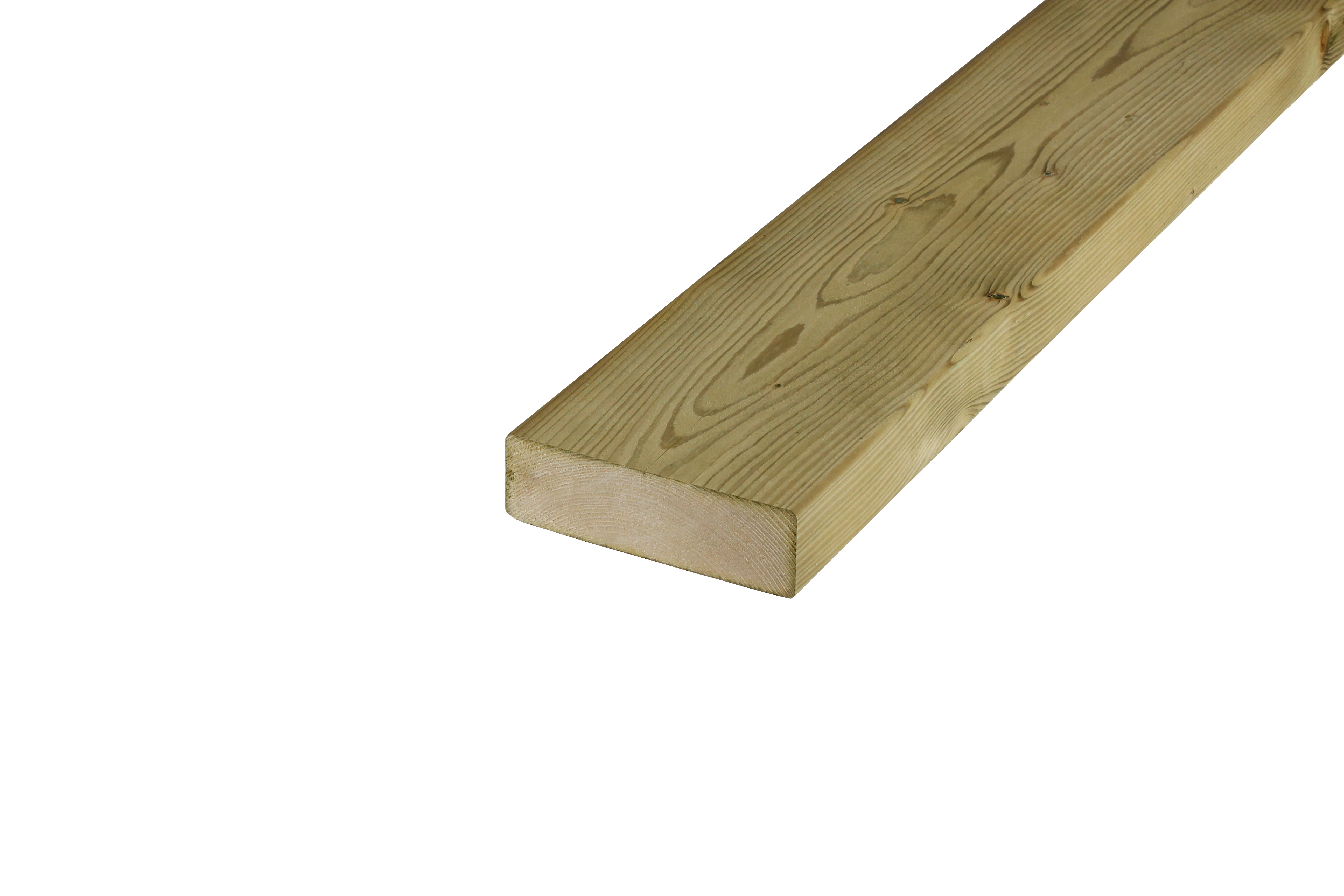 Vuren Balk 4.5 x 14.5 cm (45 x 145 mm) Geschaafd Geïmpregneerd - Lengte 420 cm - Afbeelding 3