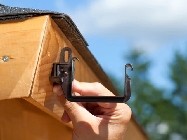 PVC Dakgoot Zadeldak BG70 Bruin - Lengte 450-525 cm - Afbeelding 6