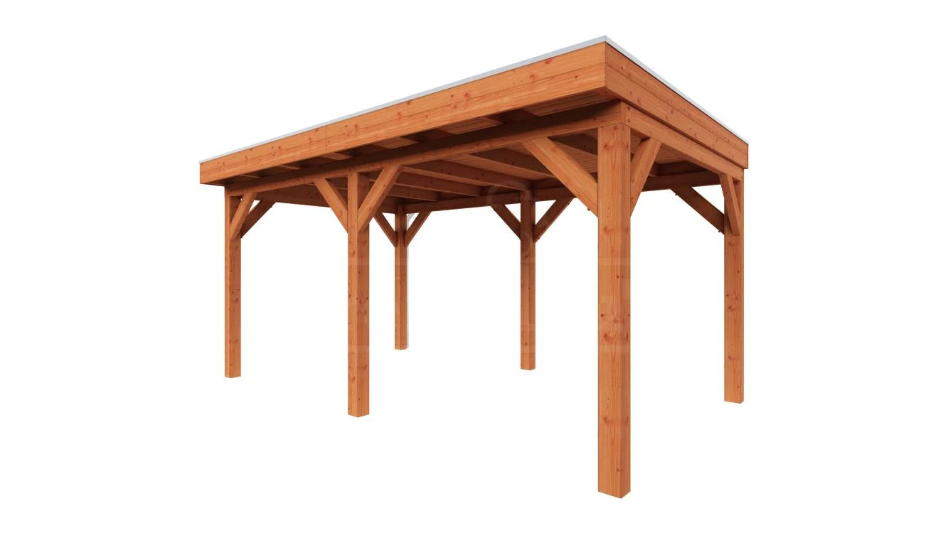 Trendhout Douglas Overkapping Refter 500 x 340 cm - Afbeelding 1