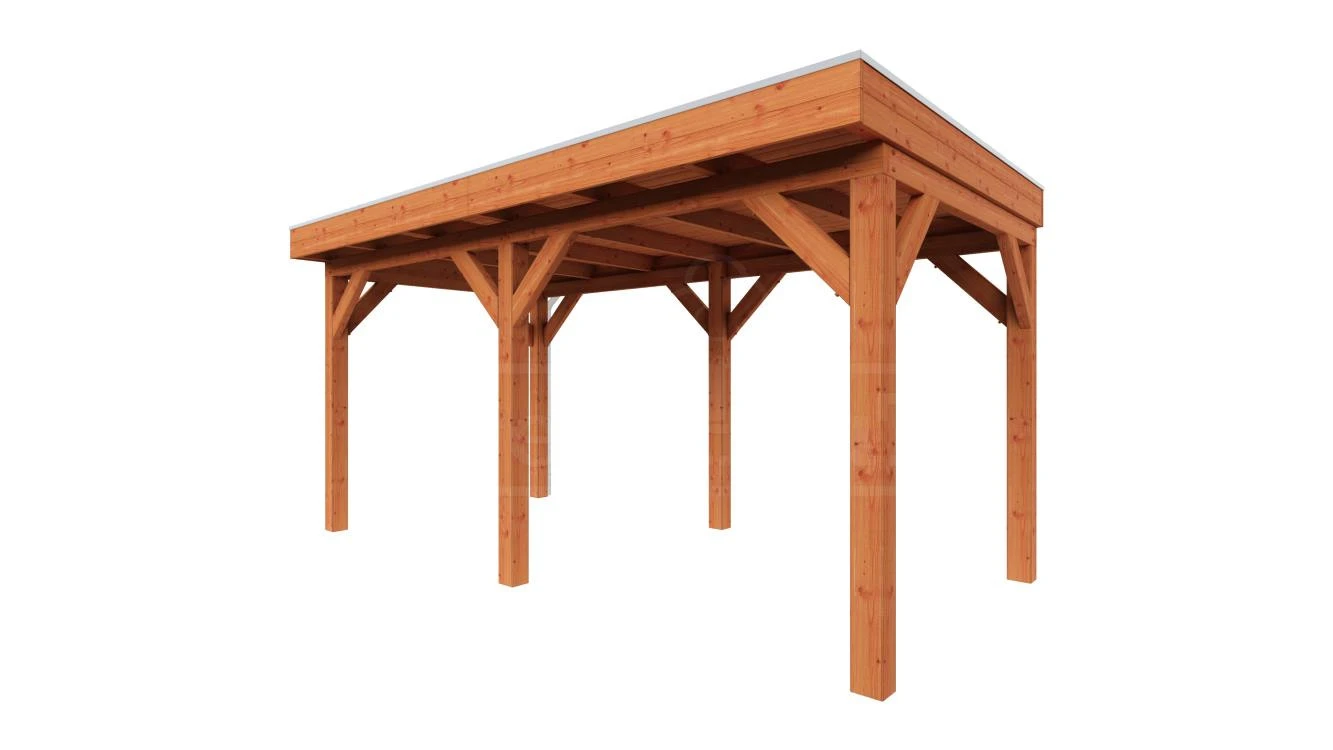 Trendhout Douglas Overkapping Refter 500 x 285 cm - Afbeelding 1