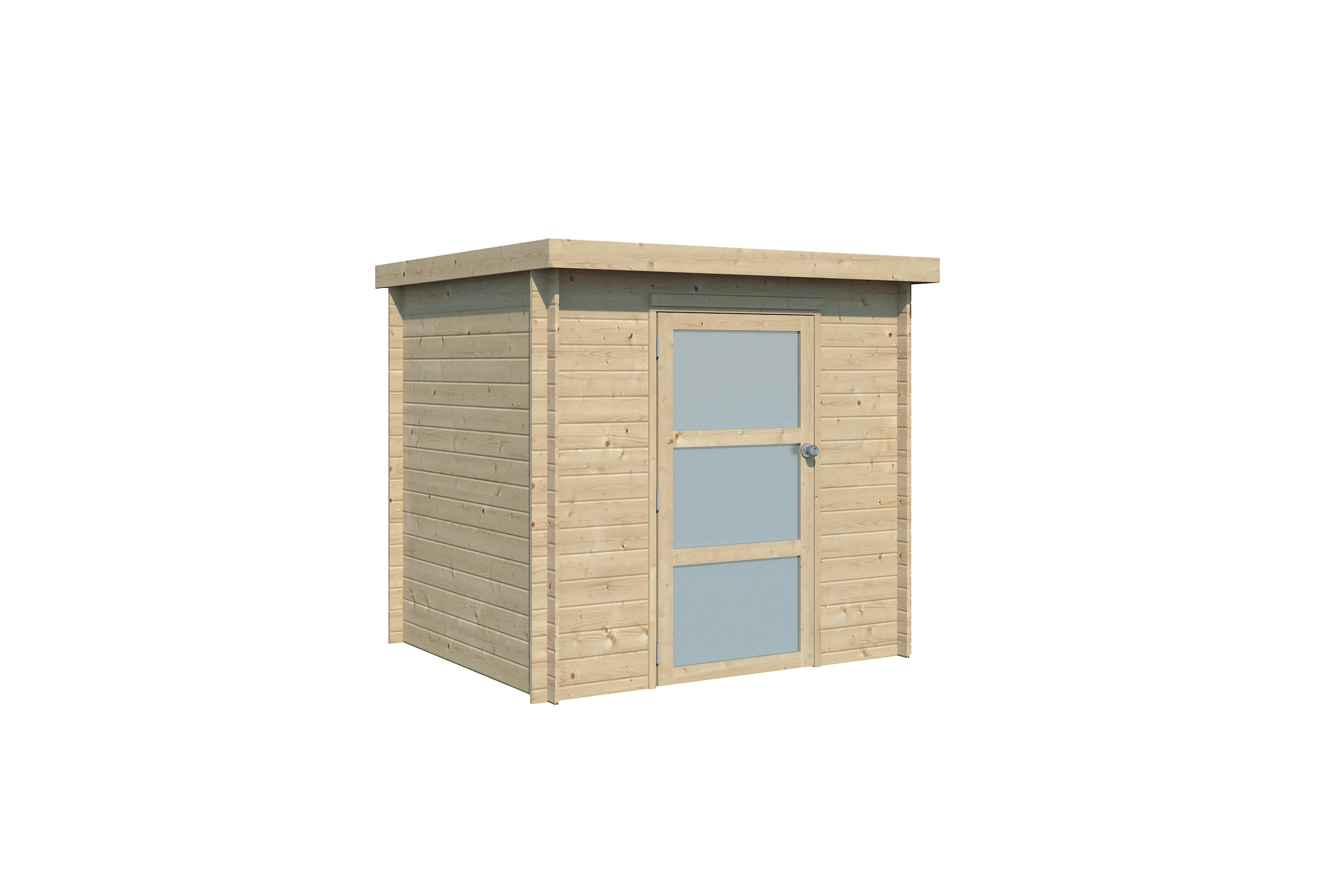 Woodlands Blokhut Nyborg 210 x 180 cm - Afbeelding 2