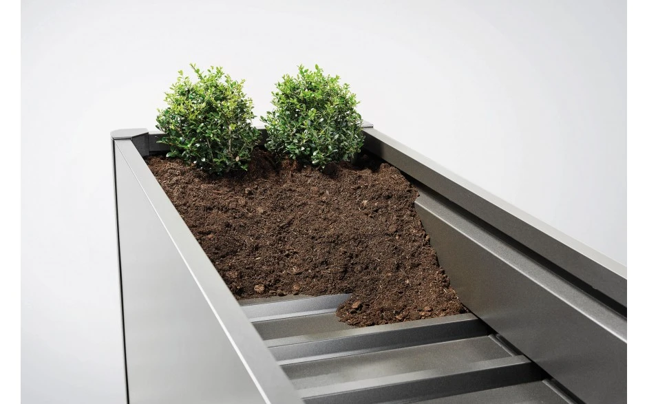 Biohort Kweekbed Belvedere Kwarts Grijs Metallic S 102 x 53 cm - Afbeelding 7