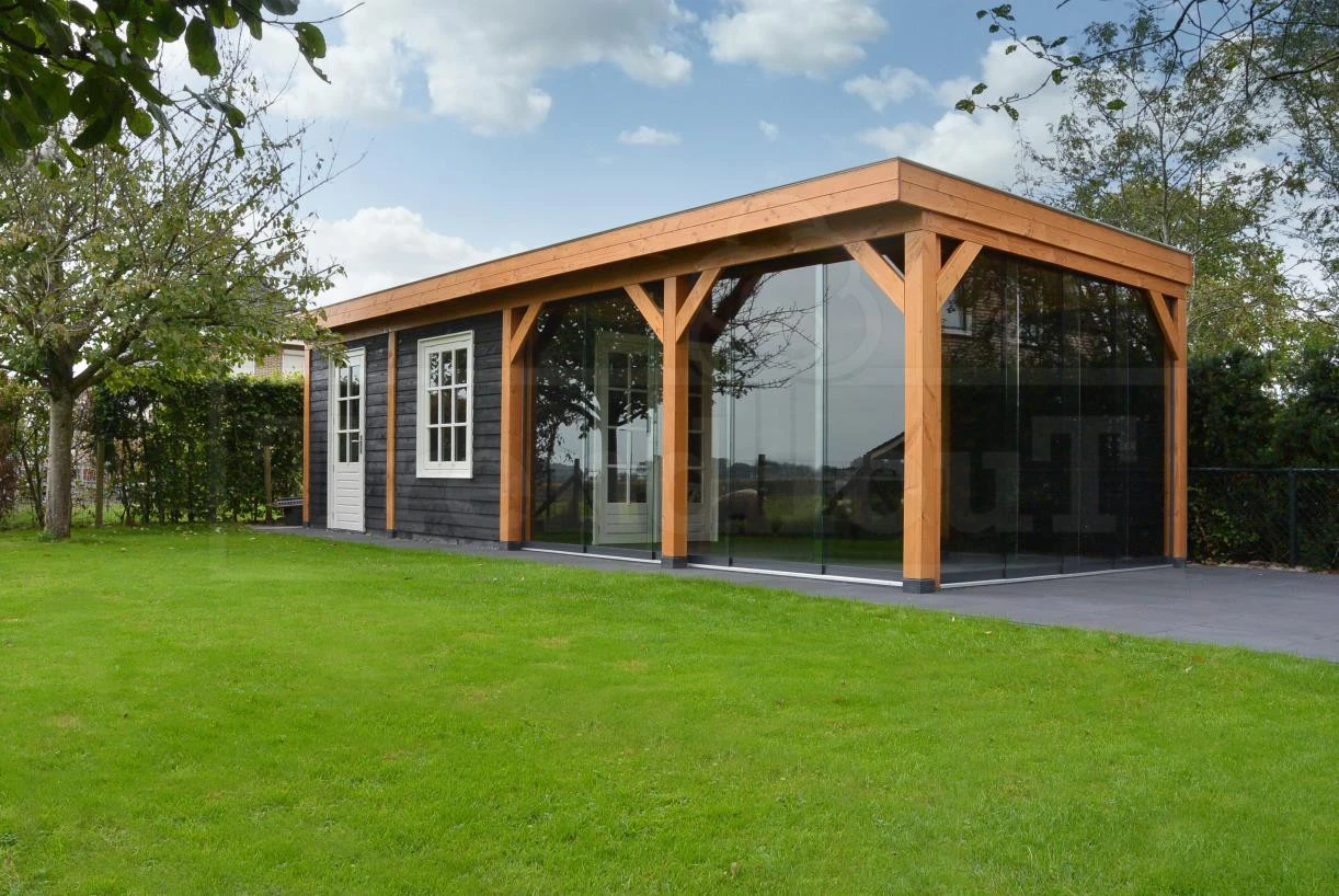 Trendhout Douglas Overkapping Mensa 850 x 400 cm - Afbeelding 3