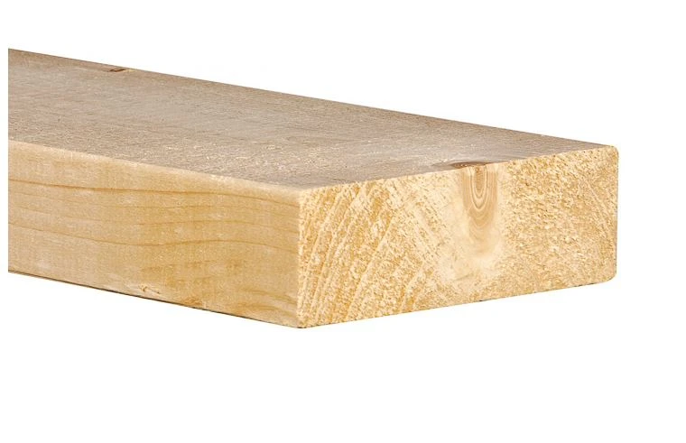 Vuren Regel 4.4 x 14.5 cm (44 x 145 mm) Geschaafd - Lengte 360 cm OP = OP - Afbeelding 1