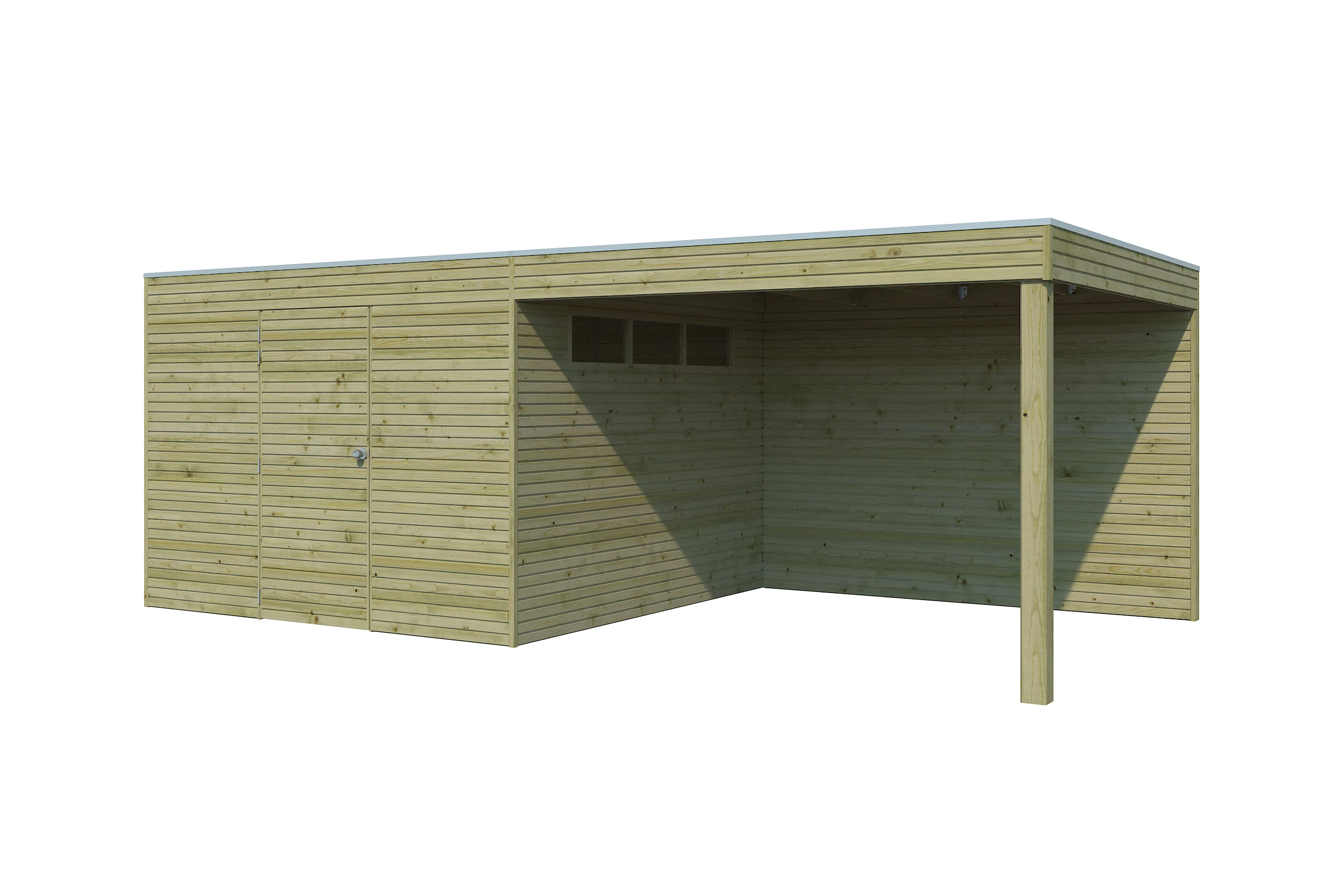 Woodlands Blokhut QBH2 600 x 300 cm - Afbeelding 5