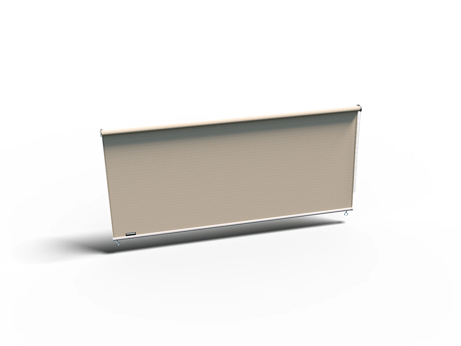 Platinum Buitenrolgordijn Gebroken Wit 198 x 240 cm - Afbeelding 1