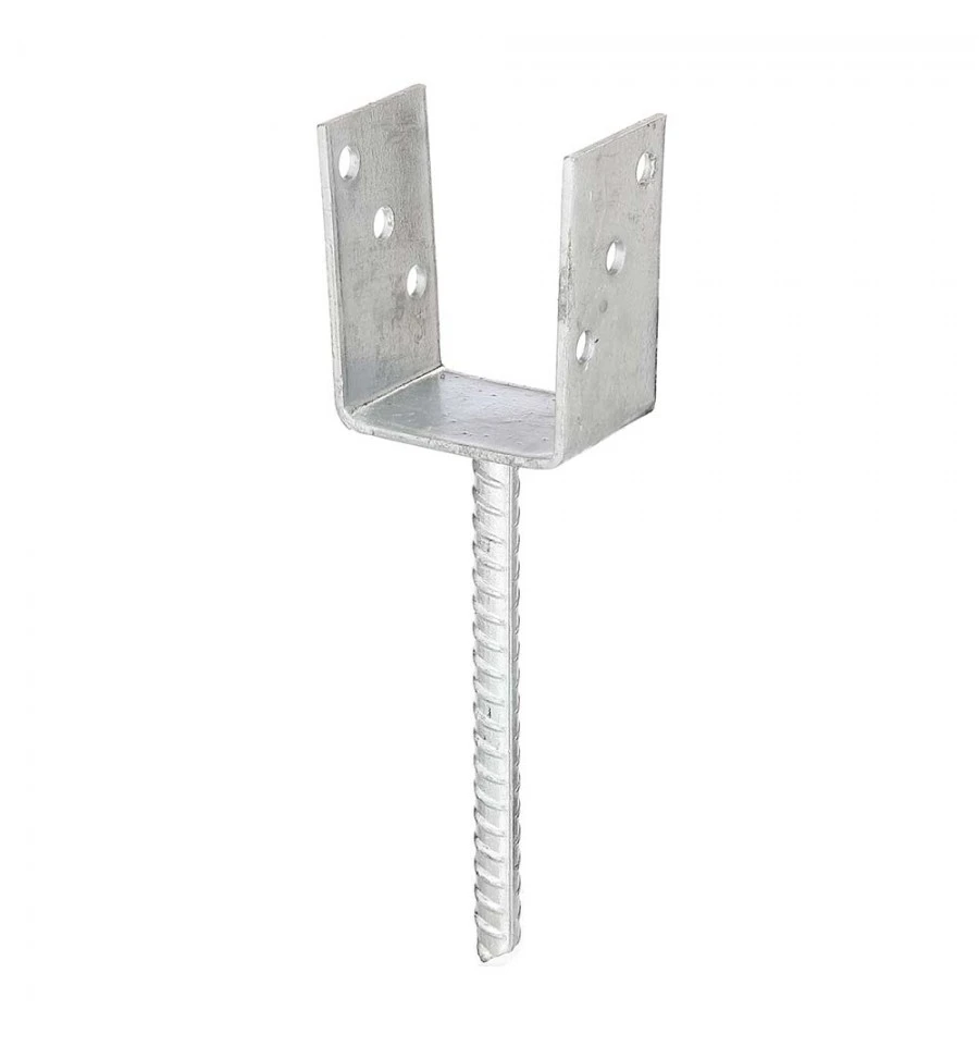 Paaldrager met betonijzer U-vorm 71 mm - Afbeelding 1