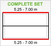 PVC Dakgoot Zadeldak GD16 Antraciet - Lengte 525-700 cm - Afbeelding 2