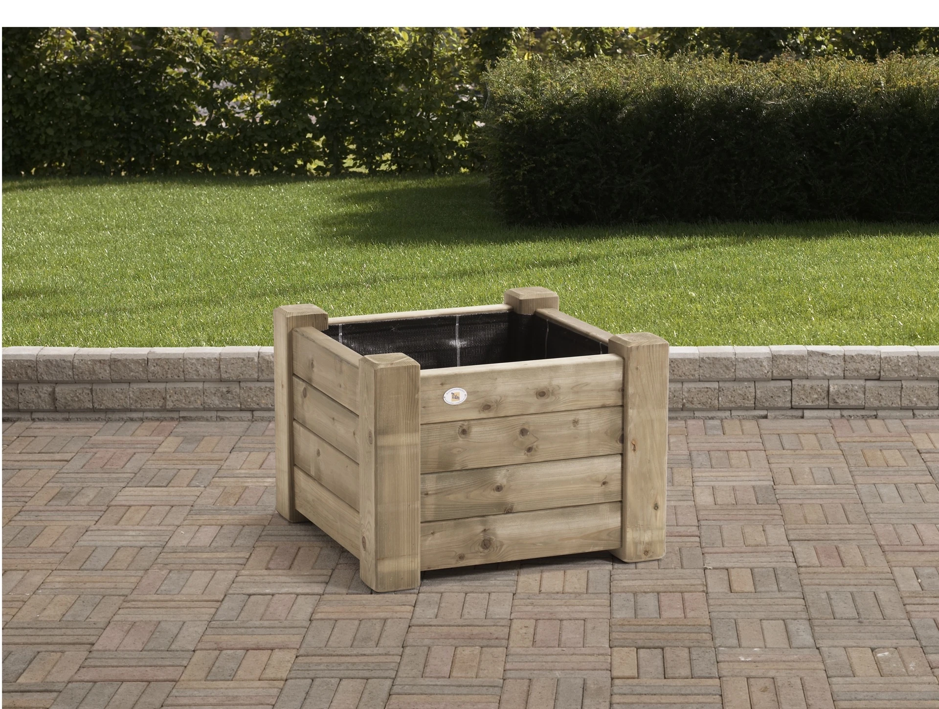 Talen Vuren Bloembak 60 x 60 cm - Afbeelding 2