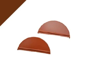 ArcelorMittal Eindkap Rond Nokstuk Terracotta - Afbeelding 1