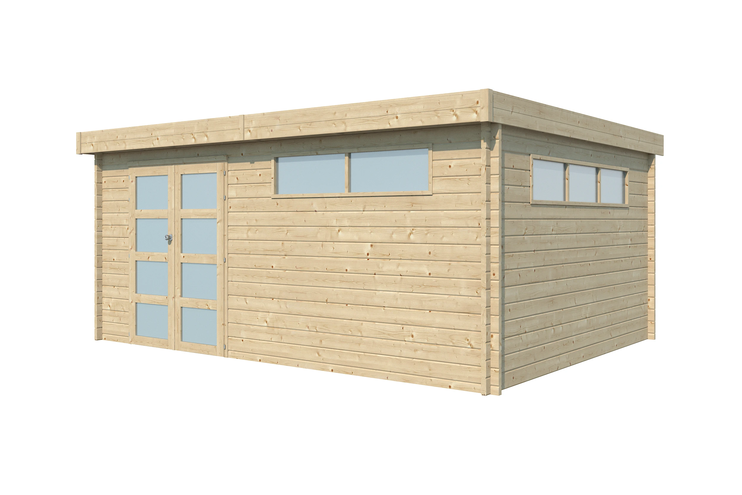 Woodlands Blokhut Modern met Dakisolatie 505 x 385 cm - Afbeelding 9