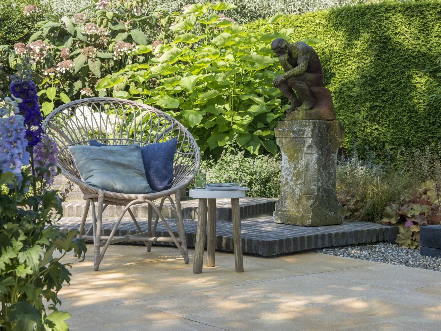 Betontegel 60 x 60 x 4 cm (600 x 600 x 40 mm) 60plus Soft Comfort Misto - Afbeelding 2