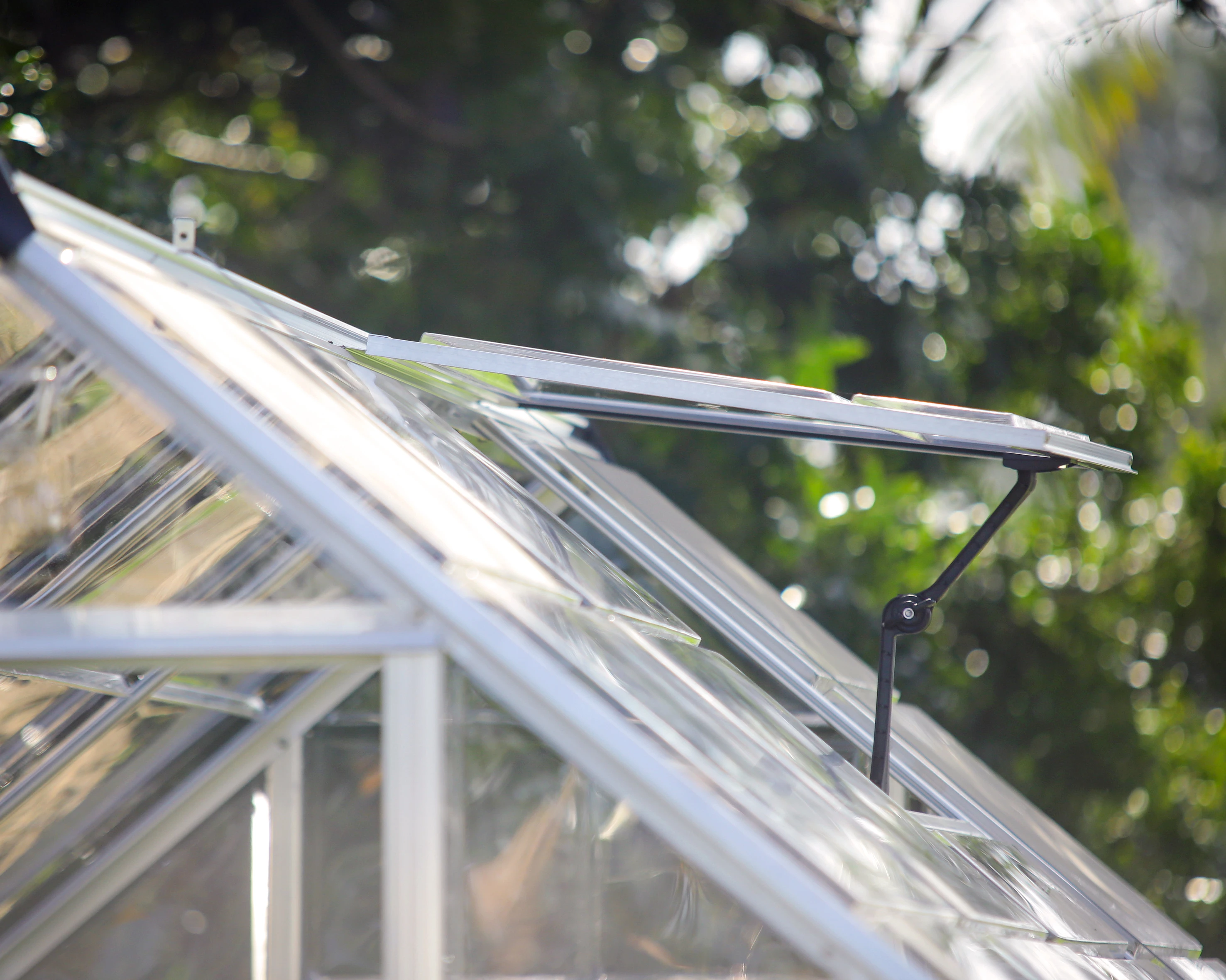 Palram Canopia Tuinkas Harmony 185 x 424 cm Zilver - Afbeelding 3