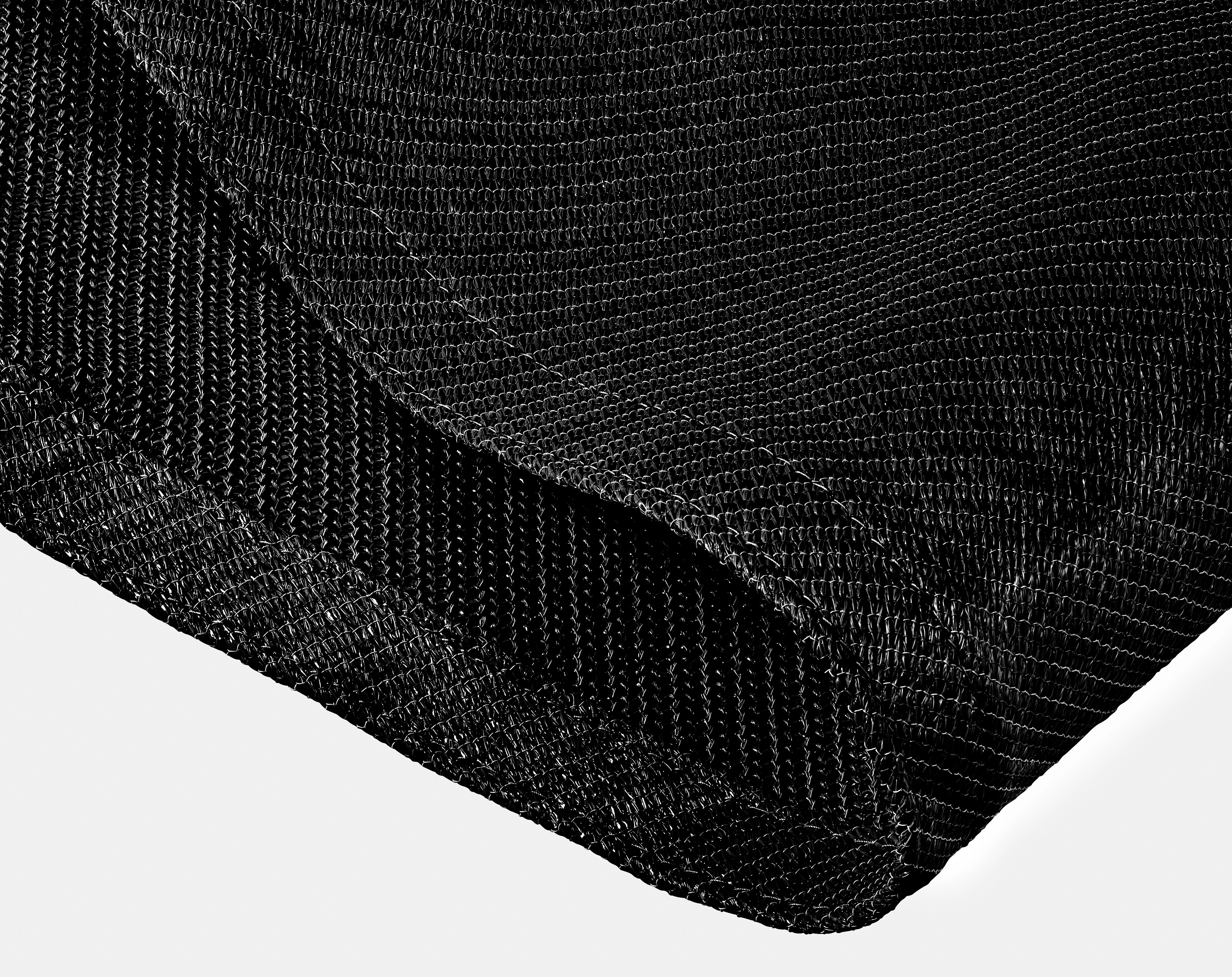 Platinum Schaduwdoek Vierkant 500 x 500 cm Zwart - Afbeelding 3