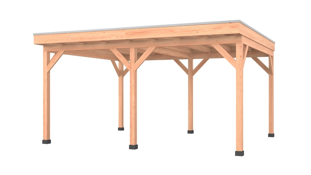 Douglas overkapping, 500 x 400, Westwood Comfort - Afbeelding 1