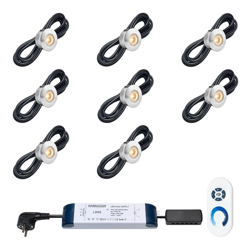 Aragon Inbouwspots Led 8 stuks - Afbeelding 8