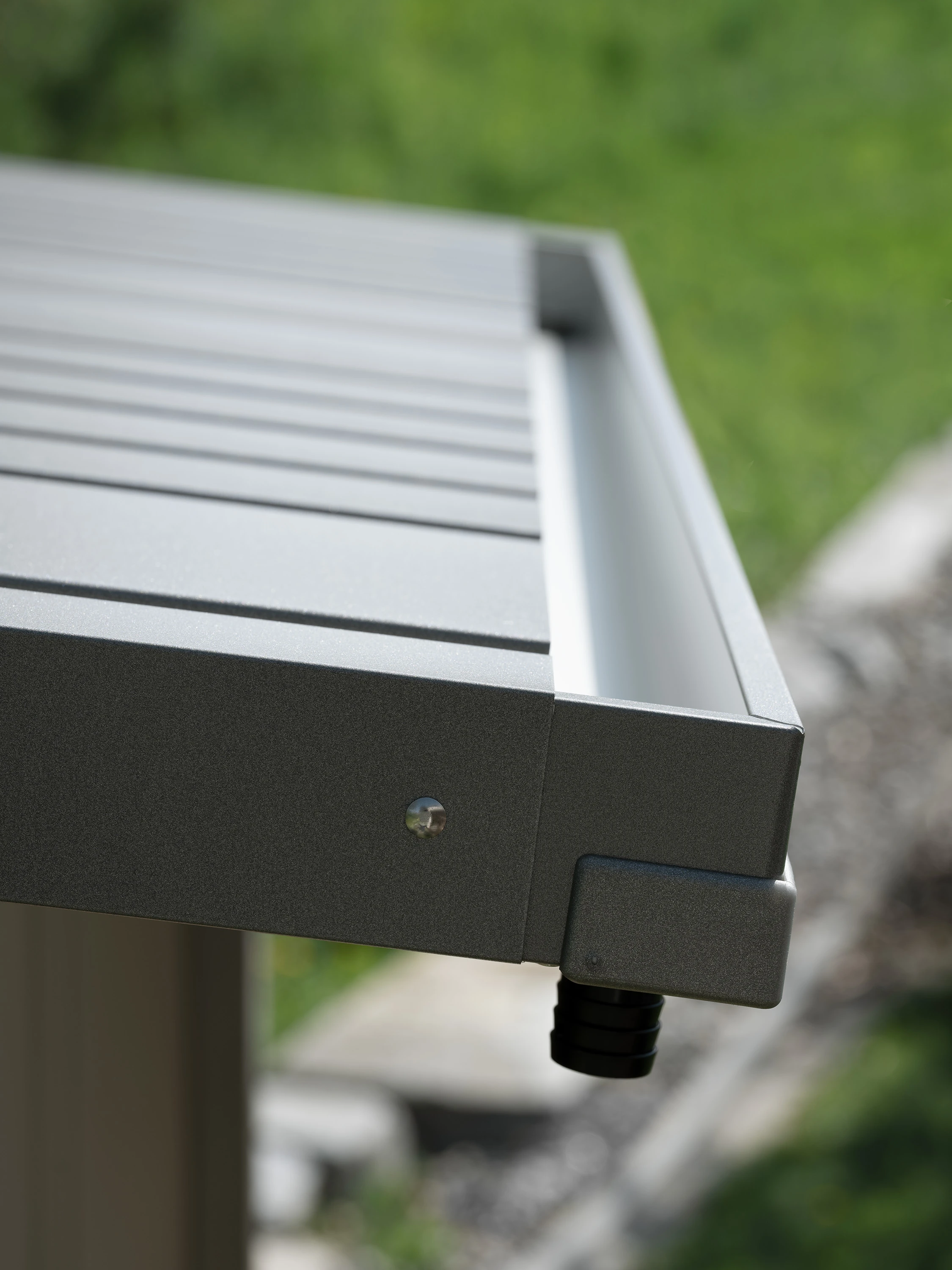 Biohort Houtopslag WoodStock 150 Kwartsgrijs-Metallic 157 x 102 x 199 cm - Afbeelding 9