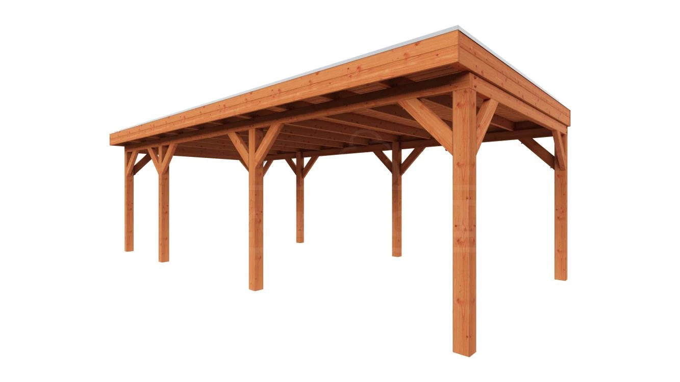 Trendhout Douglas Overkapping Refter 785 x 400 cm - Afbeelding 1