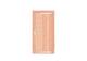 Douglas enkele deur dicht - 108 x 209 cm - Onbehandeld - Rechtsdraaiend