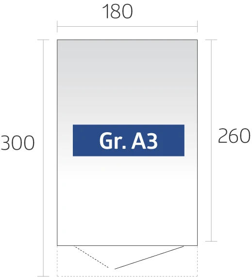 Biohort Berging Avantgarde met Dubbele Deur Zilver 180 x 300 x 218 cm - Afbeelding 10