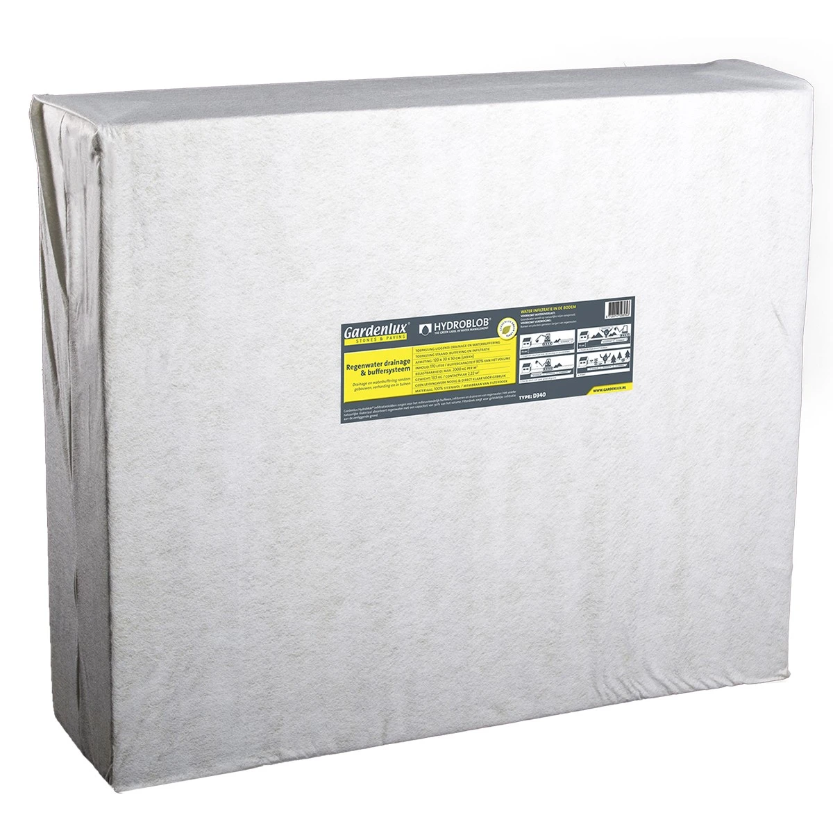 Gardenlux Hydroblob D340 120 x 30 x 100 - Afbeelding 1