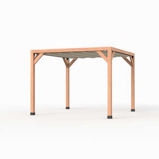 Douglas Pergola Westwood Vester Basic Gebroken Wit 324 x 324 cm - Afbeelding 1