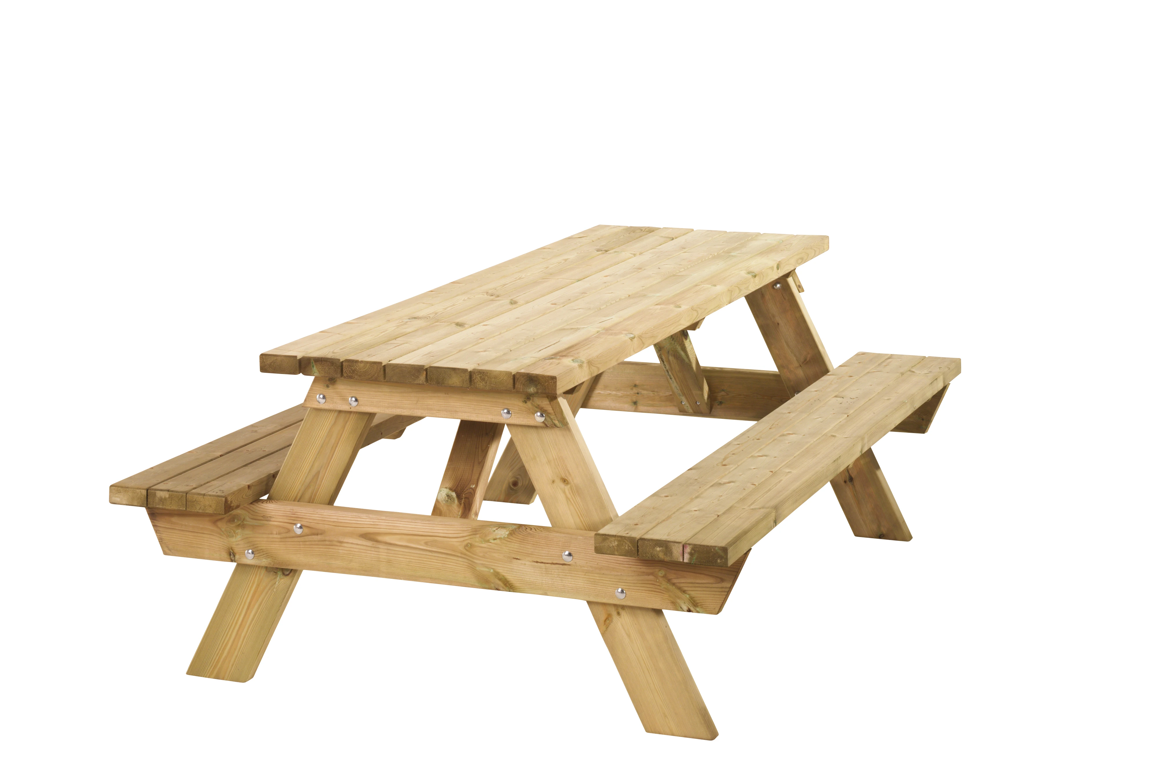 Picknicktafel Pieter Groen Geïmpregneerd - Lengte 220 cm - Afbeelding 1