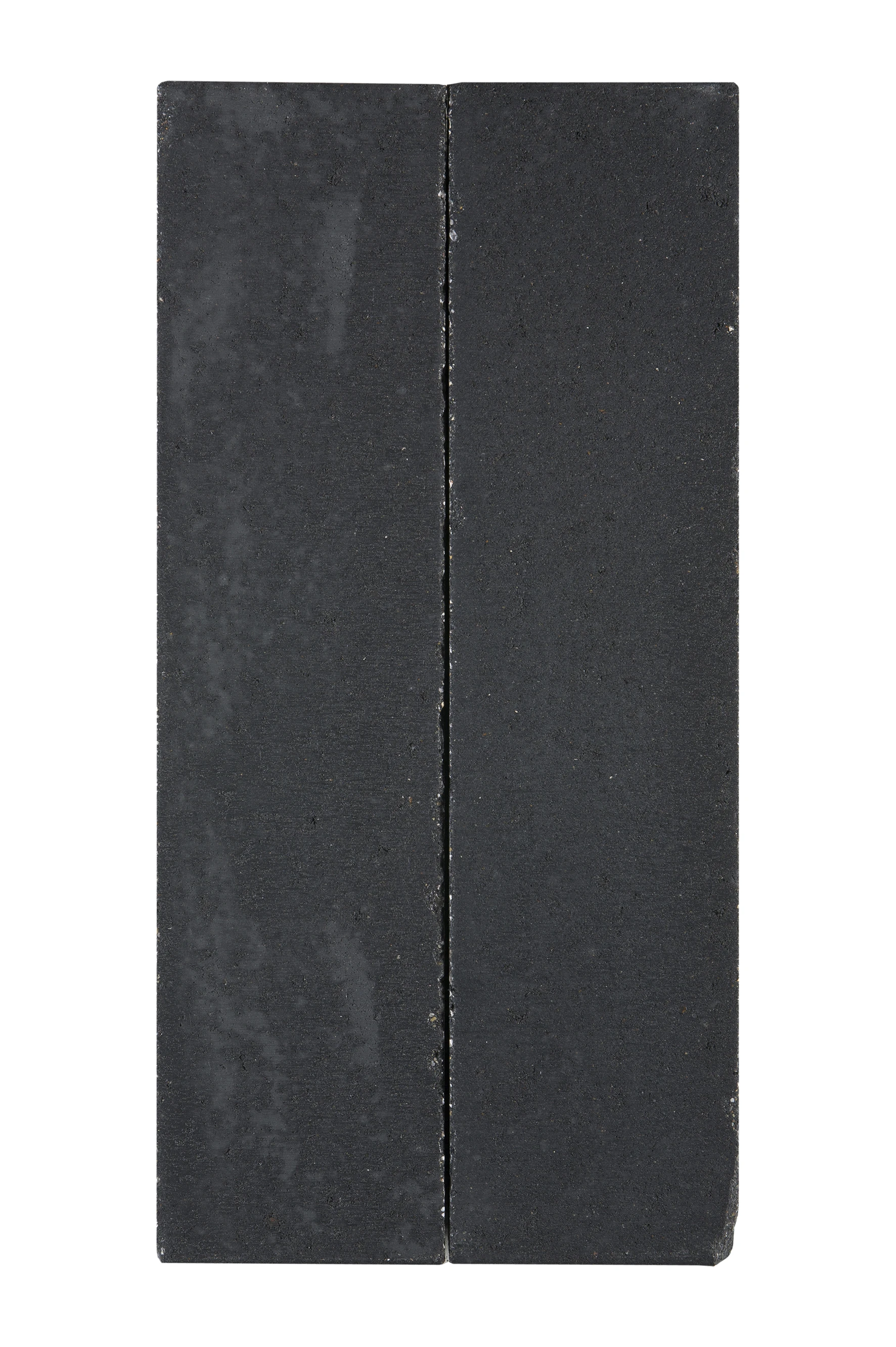 Gardenlux Tegula Palissaden 11 x 14 cm (110 x 140 mm) Zwart - Lengte 60 cm - Afbeelding 1