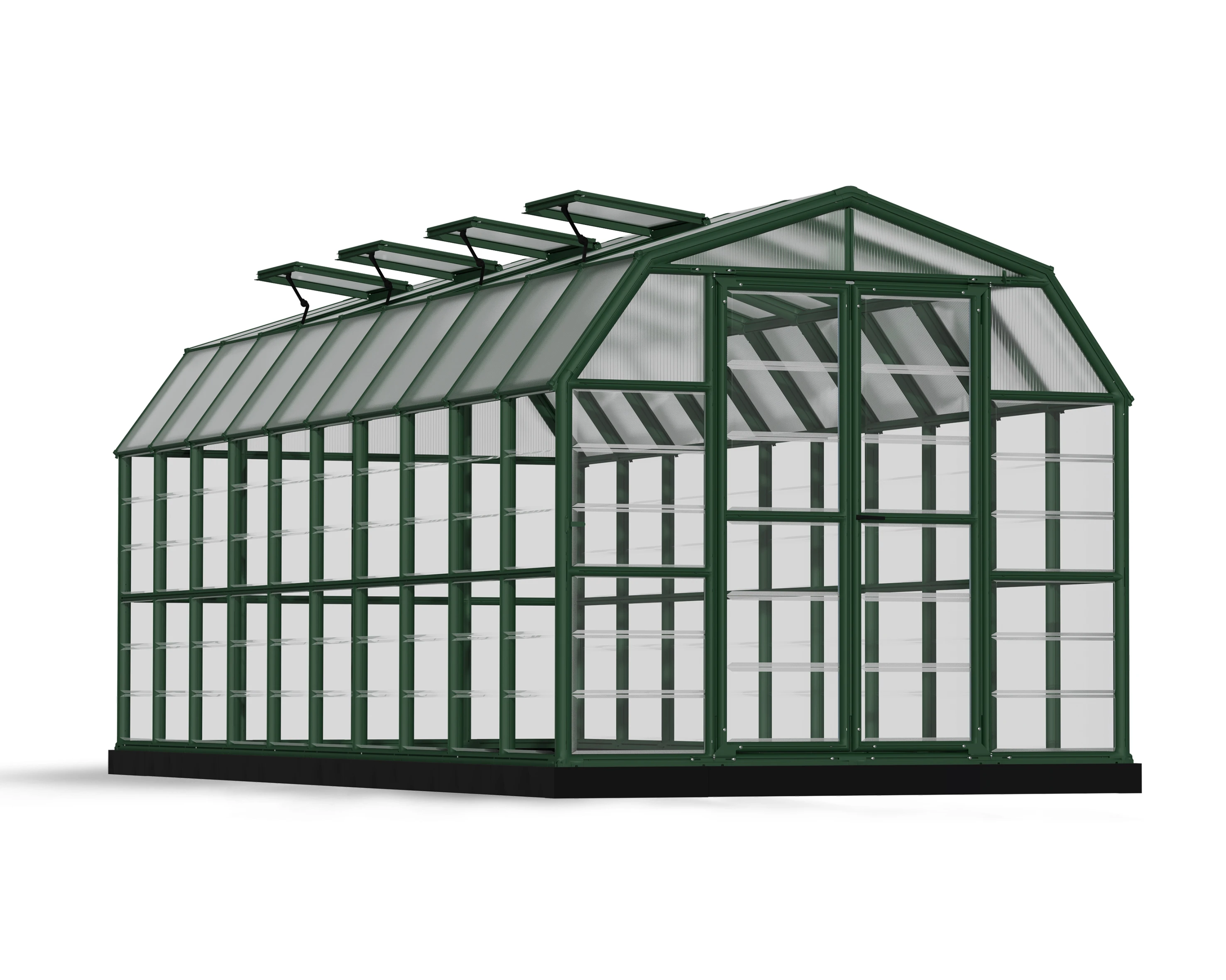 Palram Canopia Tuinkas Grand Gardener 259 x 637 cm Groen - Afbeelding 2