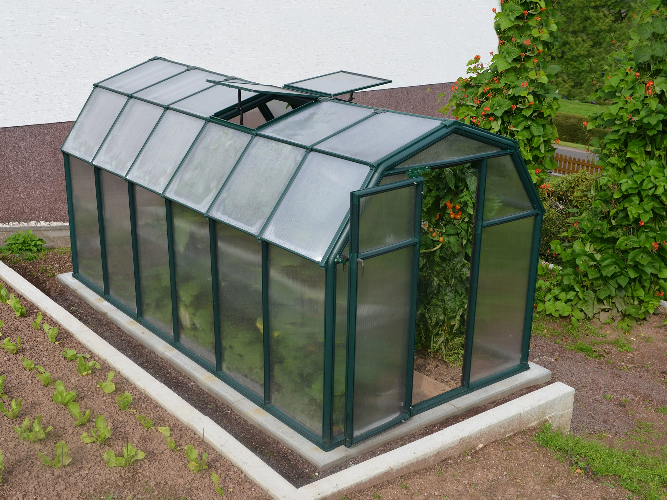 Palram Canopia Tuinkas Eco Grow 198 x 383 cm Groen - Afbeelding 1