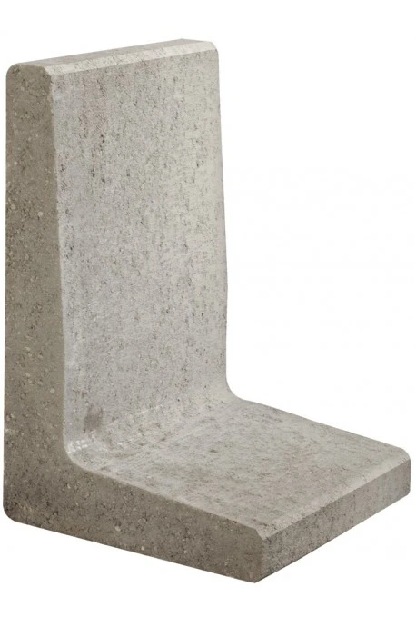 L-element 60 x 40 x 34 (L x B x H) - Grijs - Afbeelding 1