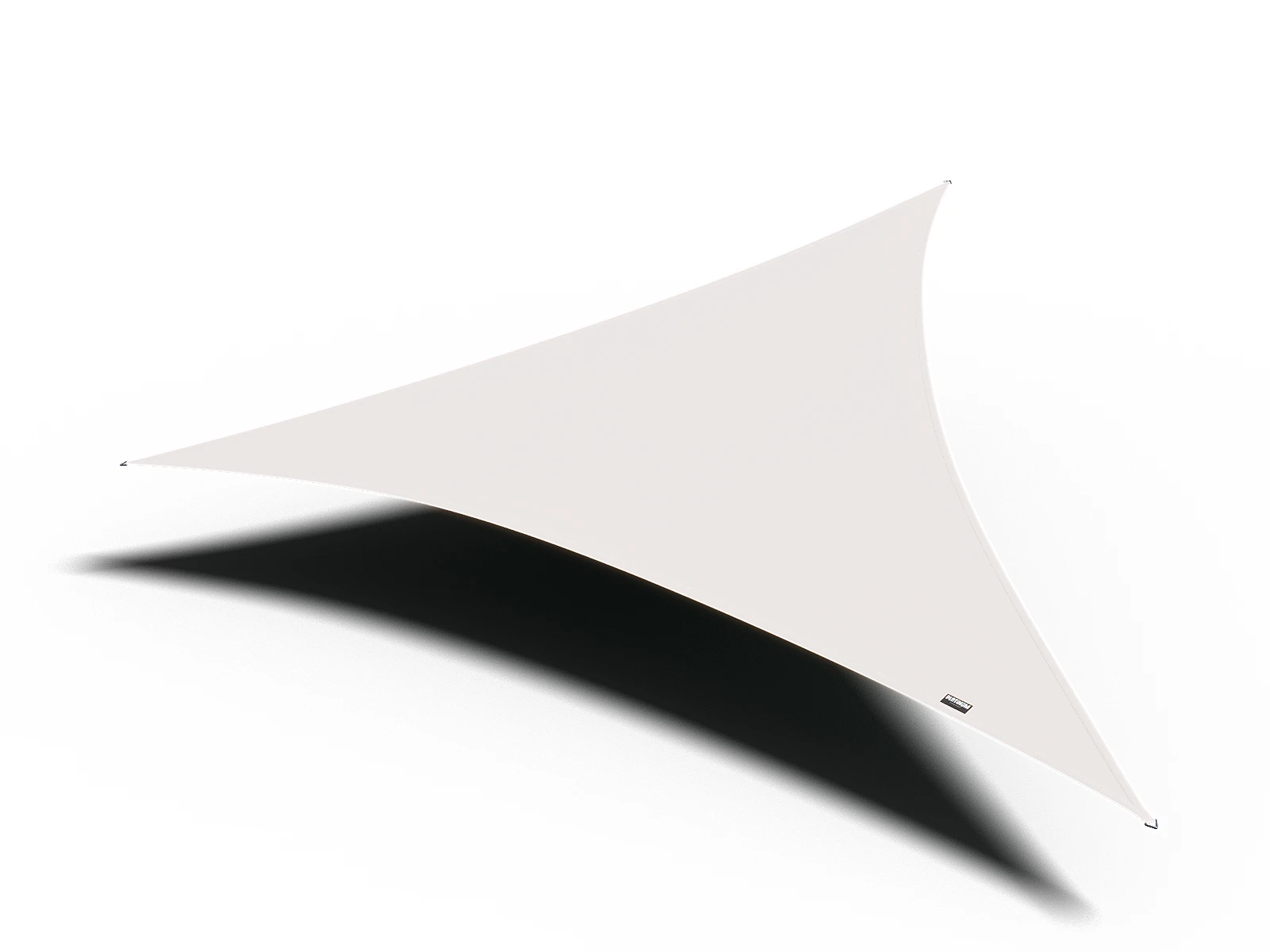 Platinum Schaduwdoek Waterproof Driehoek Cream - Lengte 500 cm - Afbeelding 1