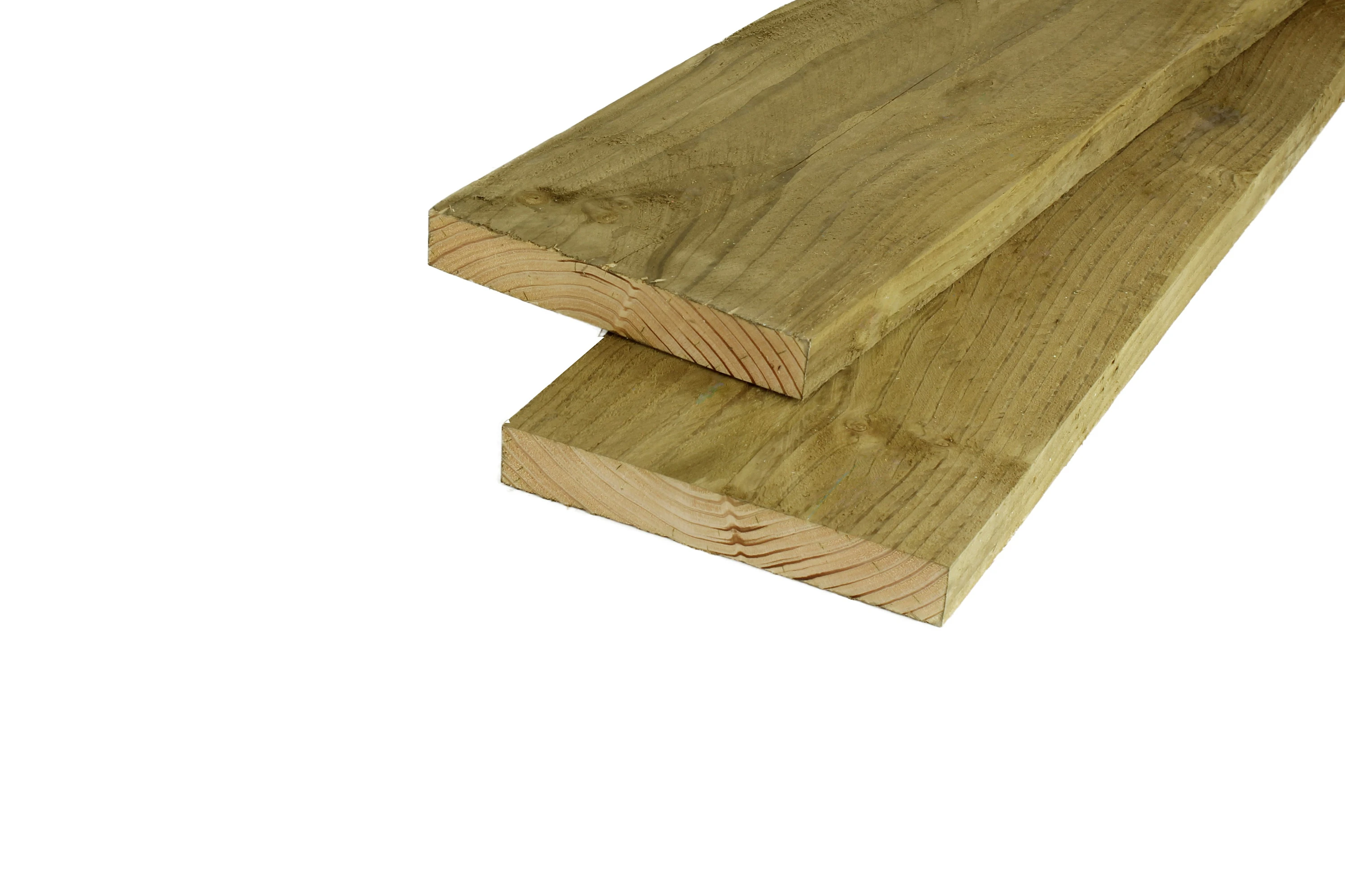 Douglas Steigerplank 3.2 x 20 cm (32 x 200 mm) Fijnbezaagd Geïmpregneerd - Lengte 300 cm - Afbeelding 1