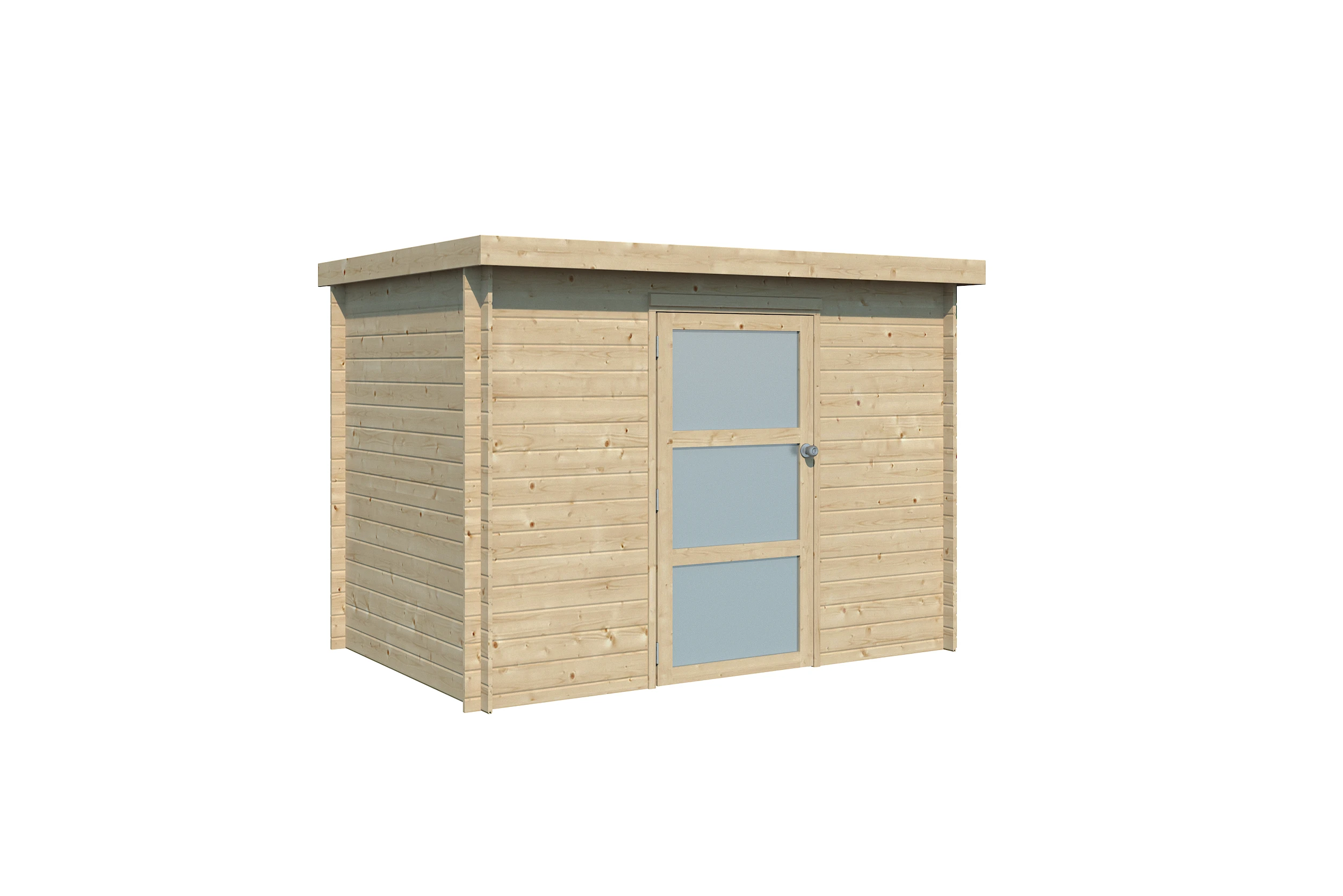 Woodlands Blokhut Nyborg 270 x 180 cm - Afbeelding 2