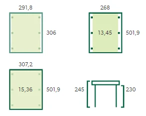 Woodlands Carport Lido 300 x 500 cm - Afbeelding 4