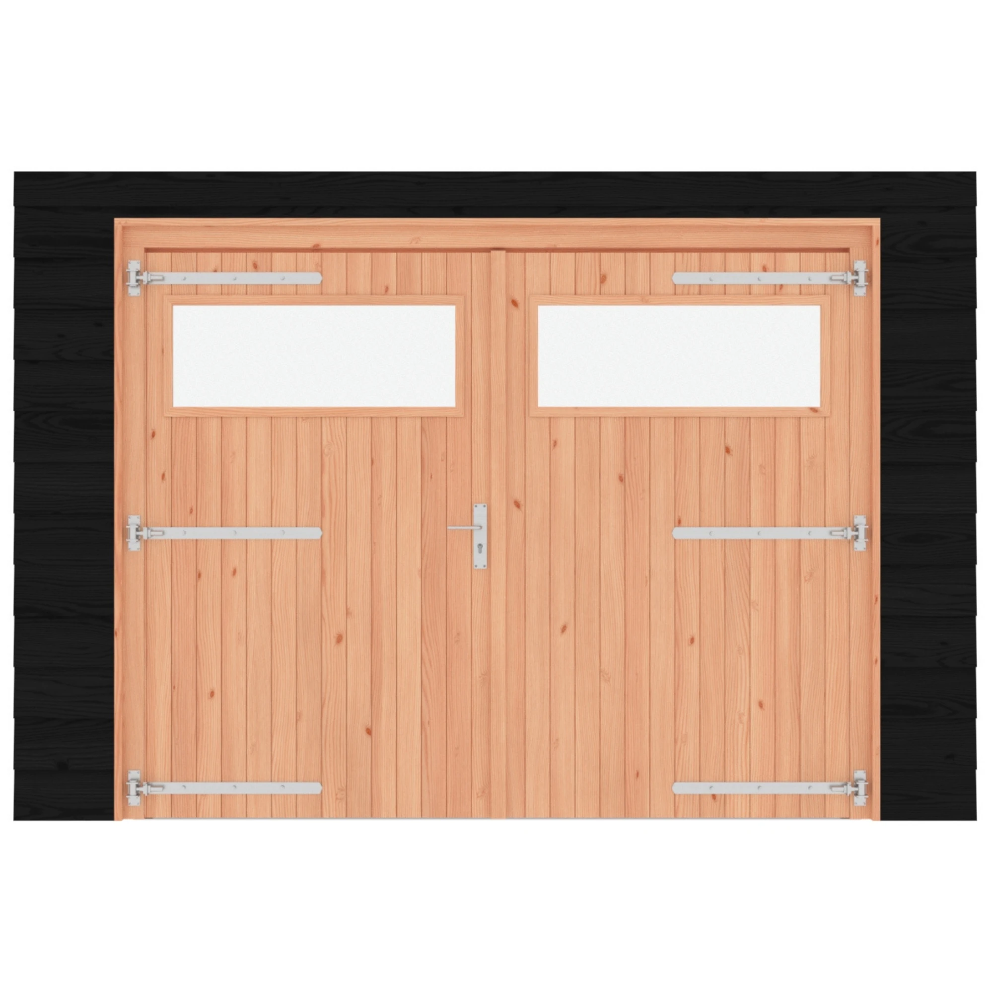 Douglas Dubbele Brede Deur Dicht Met Raam 254 x 217 cm - Afbeelding 3